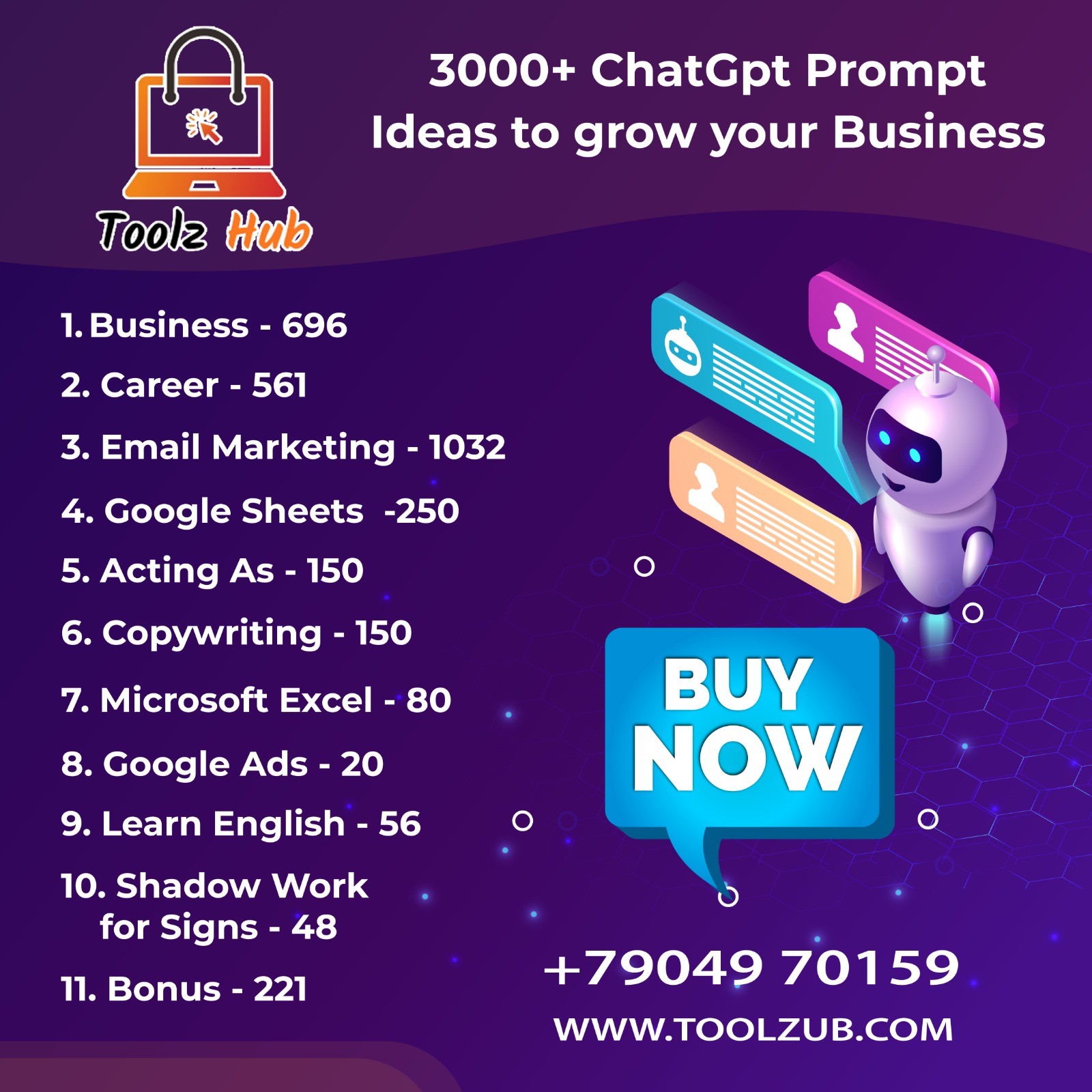ChatGpt Prompts